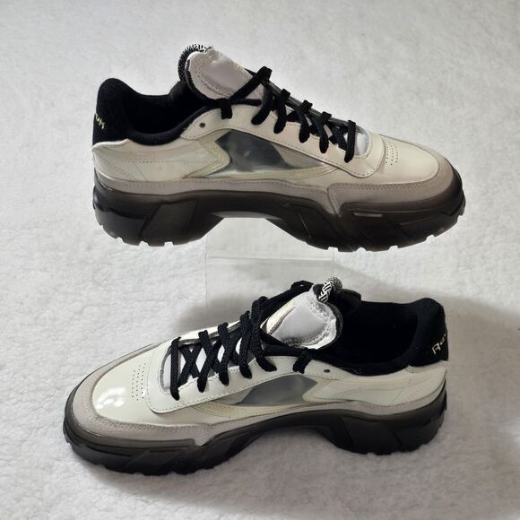 Reebok Cardi B Club C Sneakers Women's Size 9.5 Chalk/Magold/CBlack With Box - Picture 4 of 14